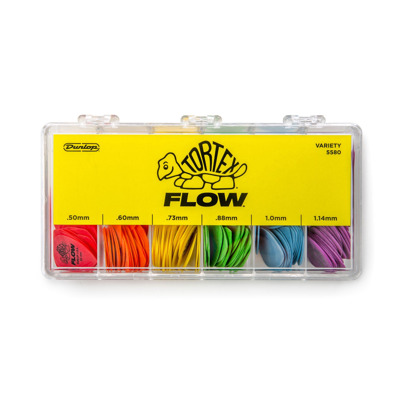JIM DUNLOP | J5580 | TORTEX® FLOW® Standard Pick Gauged Display Cabinet. JIM DUNLOP | J5580 | TORTEX® FLOW® Standard Pick Gauged Display Cabinet.